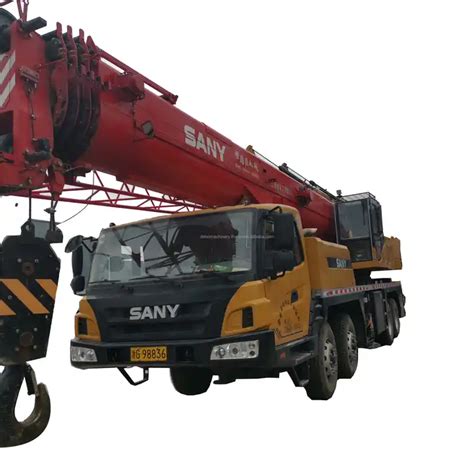 SANY STC 500 Used Crane Truck China Brand Mobile Telescopic Boom Truck