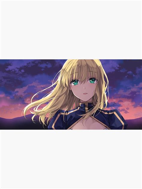 Fatestay Night Unlimited Blade Works Artoria Pendragon Saber Art