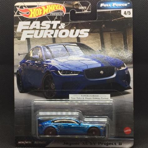 Hot Wheels Jaguar XE SV Project 8 Fast Furious Shopee Singapore