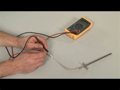 How To Test An Oven Temperature Sensor With An Ohm Meter Appliance Video