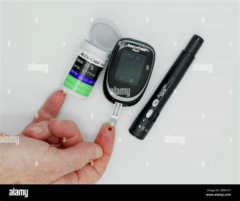 Glucose Meter Test Hi Res Stock Photography And Images Alamy