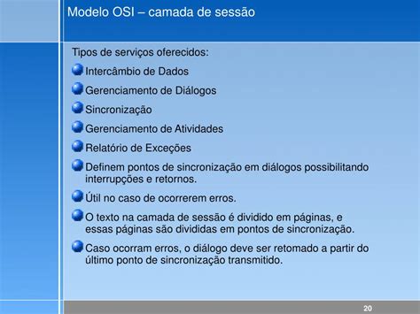 Ppt Modelo Osi Camadas Funcionamento Powerpoint Presentation Free