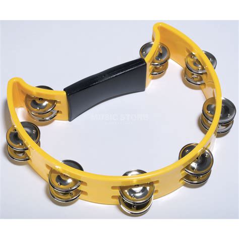 Fame Hand Tambourine Yellow Music Store Professional