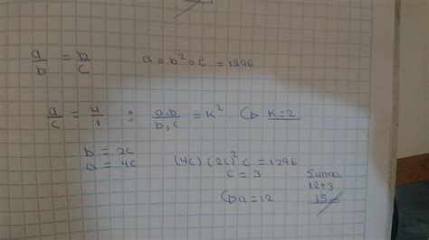 En Una Proporci N Geom Trica Continua El Productode Sus T Rminos Es