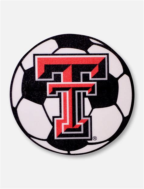 Texas Tech Red Raiders Double T Soccer Decal – Red Raider Outfitter