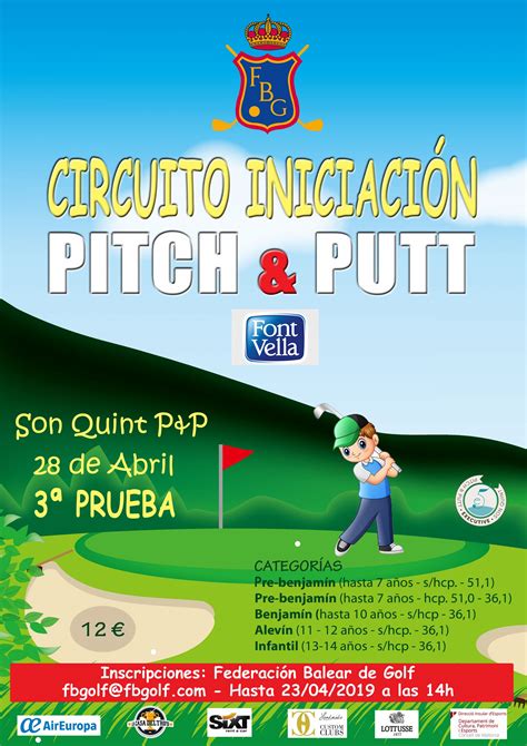 FBGolf III Prueba Circuito Iniciación Pitch Putt