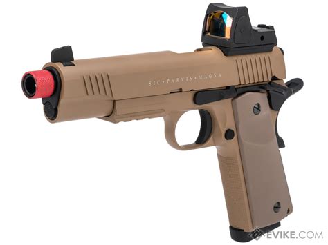 Secutor Arms Rudis Magna Series 1911 Gas Blowback Airsoft Pistol Model