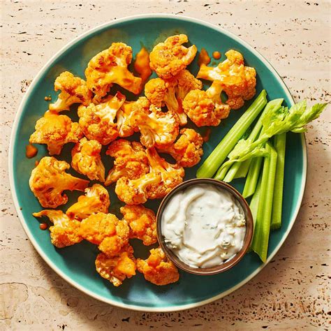 Sriracha Buffalo Cauliflower Bites