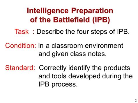 Ppt Intelligence Preparation Of The Battlespace Powerpoint 50 Off