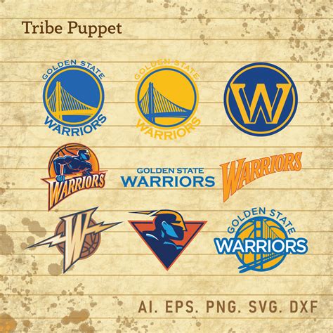 Golden State Warriors Logo SVG Set - MasterBundles