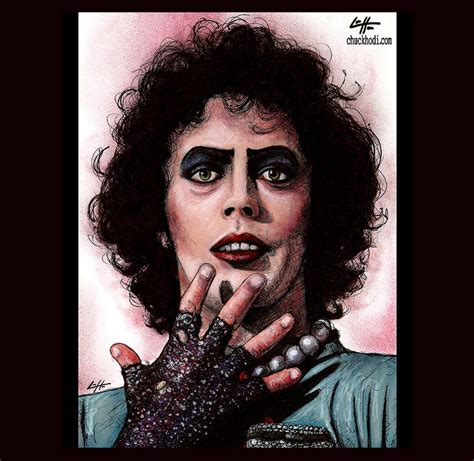 Print 8x10 Dr Frank N Furter Rocky Horror Picture Etsy