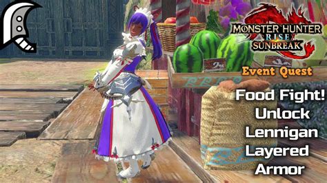 Do This Event Quest To Unlock Lennigan Layered Armor Food Fight Event