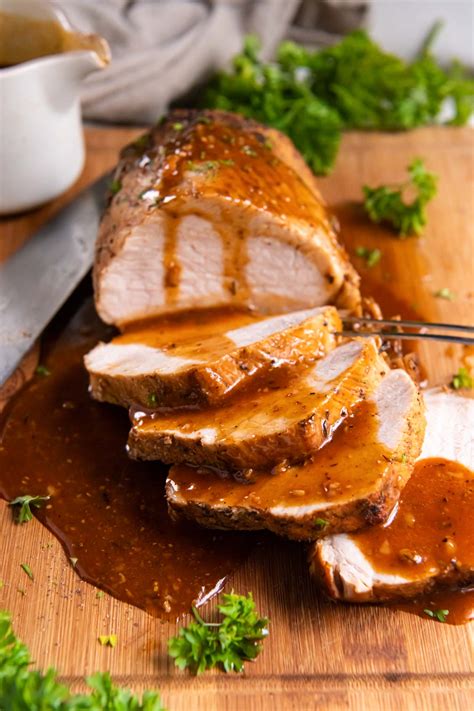 Instant Pot Pork Loin With The Best Gravy Kristines Kitchen