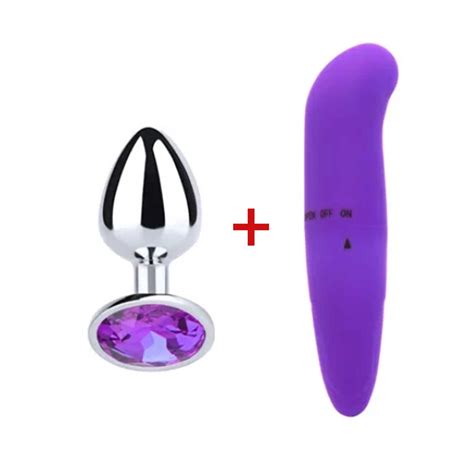 Plug Anal Joia Aço P Vibrador Ponto G Shopee Brasil