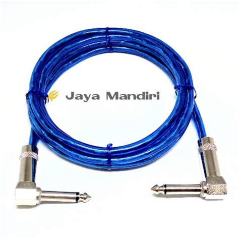 Jual Kabel Gitar Transparan Jack Akai Mono L To L Meter Shopee