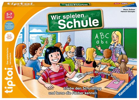 Ravensburger 00123 Tiptoi Wir Spielen Schule Lernspiel Kaufen