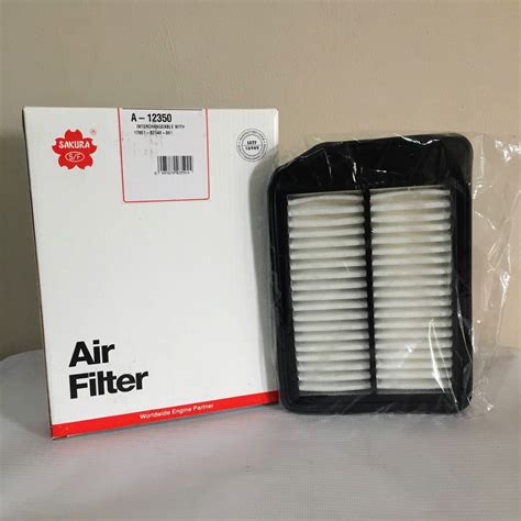 Sakura Air And Cabin Filter Set For Toyota Wigo Gen Gen A