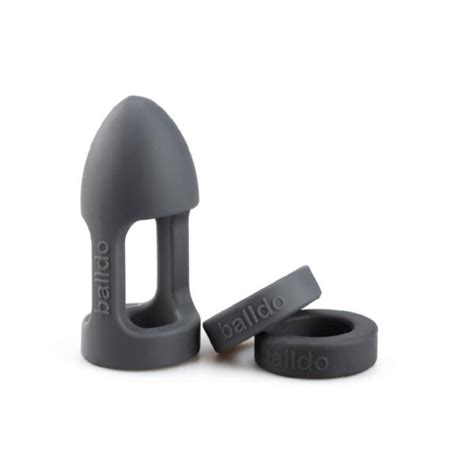 Balldo Worlds First Ball Dildo Kit Grey Eve S Adult