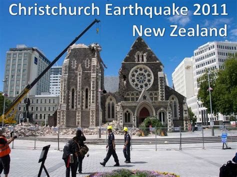 Christchurch earthquake 2011 - MEDC Case Study