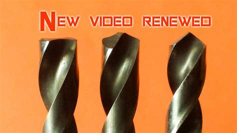 How To Repair And Sharpening Drill Bits Sharpen Drill Bits For Metal