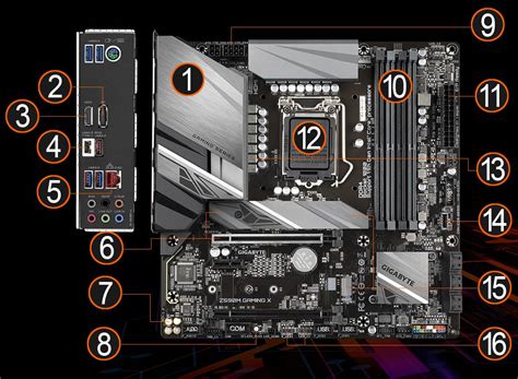 Z590M GAMING X rev 1 0 特色重點 主機板 GIGABYTE 技嘉科技