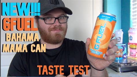 New Bahama Mama Gfuel Can Taste Test Youtube