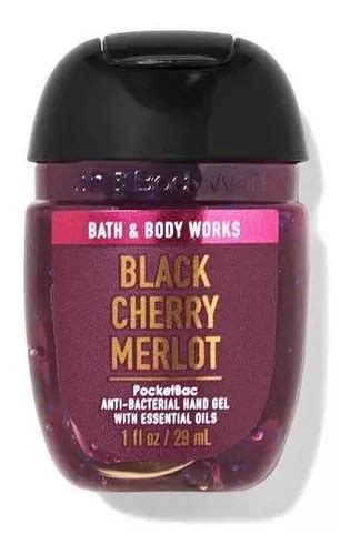 Alcohol Gel Bath And Body Works Bbw En Envase Fragancia A Black Cherry