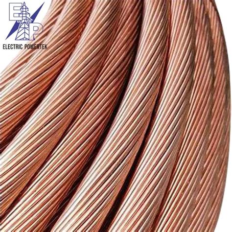 Copperweld Ccs Clad Steel Wire Copper Bare Copper Earth Ground Wire