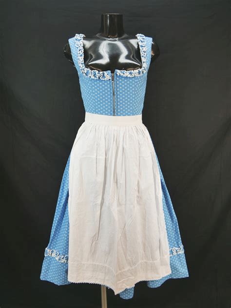 Original Steindl Blau Mit Balkonett Sensationelles Dirndl Mit Sch Rze Gr