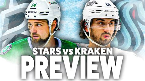 Dallas Stars Vs Seattle Kraken Series Preview And Predictions Youtube