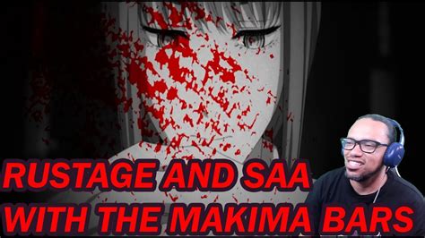 REACTION MAKIMA RAP COMMAND RUSTAGE Ft SAA Chainsaw Man YouTube