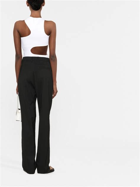 Filippa K Julie High Waisted Trousers Black Farfetch