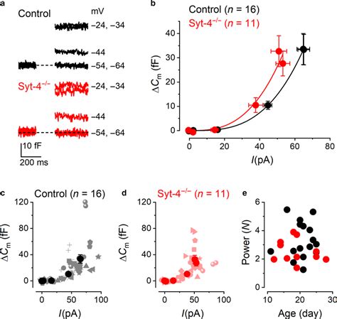 Synaptic Transfer Functions In Control And Syt Vhcs A Average