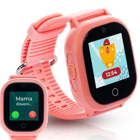 Locon Watch Lite Wodoodporny Smartwatch GPS Dla Dziecka Z