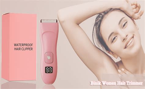 Rasoir intime électrique pour femme Rechargeable pour femme Rasoir intime Tondeuse bikini pour