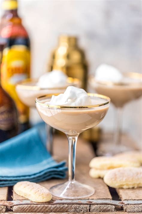 Tiramisu Martini Dessert Cocktail Recipe - The Cookie Rookie