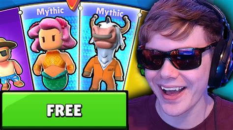 Unlocking Every New Mythic In Stumble Guys Youtube