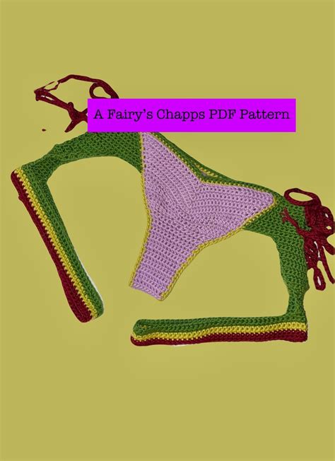 A Fairys Chaps Crochet Bikini Bottom Pattern Etsy