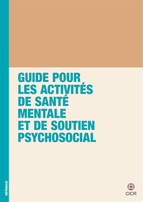 Guide Pour Les Activit S De Sant Mentale Et De Soutien Psychosocial