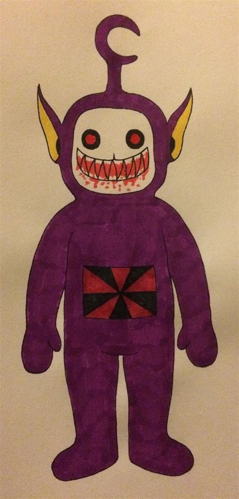 creepy teletubby by EdgeHogX on DeviantArt