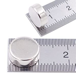 Brudazon 40 Mini Scheiben Magnete 10x4mm N52 stärkste Stufe