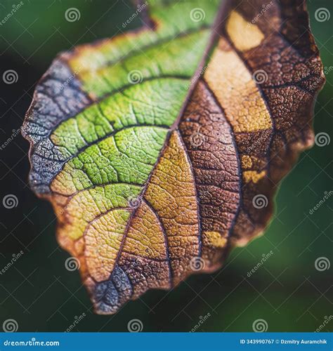 Rare Tree Leaves Show Their Unusual Patterns And Colors, Distinguishing