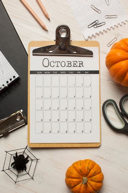 Images De Calendrier Octobre T L Chargement Gratuit Sur Freepik