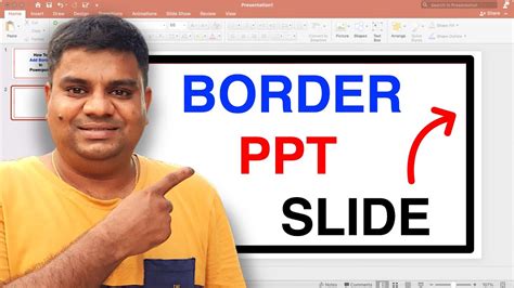 How To Add Border In Powerpoint [ Ppt Slide ] Youtube