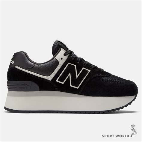 New Balance 574 B 女 厚底鞋 休閒鞋 慢跑鞋 復古 黑 Wl574zab 休閒鞋 Yahoo奇摩購物中心