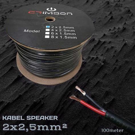 Jual KABEL SPEAKER CRIMSON 2x2 5MM ORIGINAL HARGA PERMETER Shopee