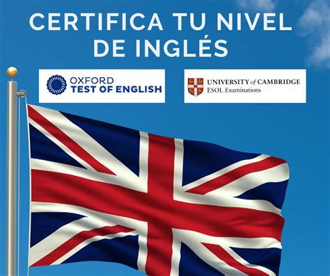 Próximas convocatorias para certificar tu nivel de inglés Colegio