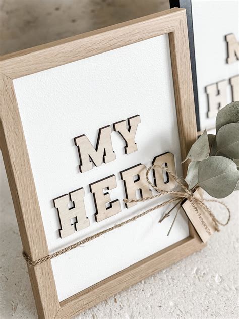 My Hero Photo Frame The Humble T Co