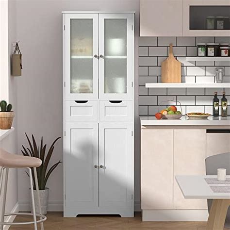 Tolead Tall Storage Cabinet Freestanding Kitchen Ubuy India