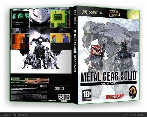 Metal Gear Solid: Ghost Babel Xbox Box Art Cover by Keeper_DP